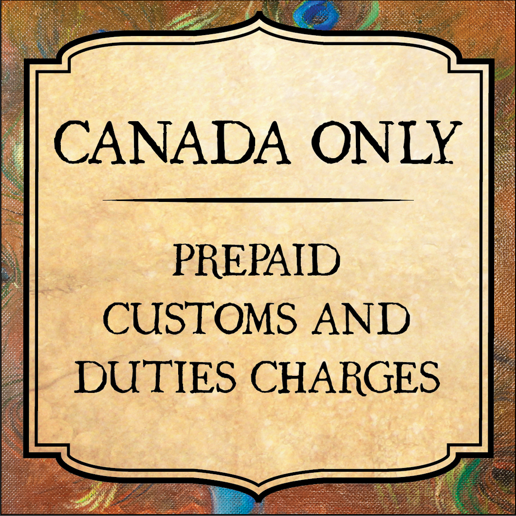 Prepaid Canadian Customs and Duty Charges